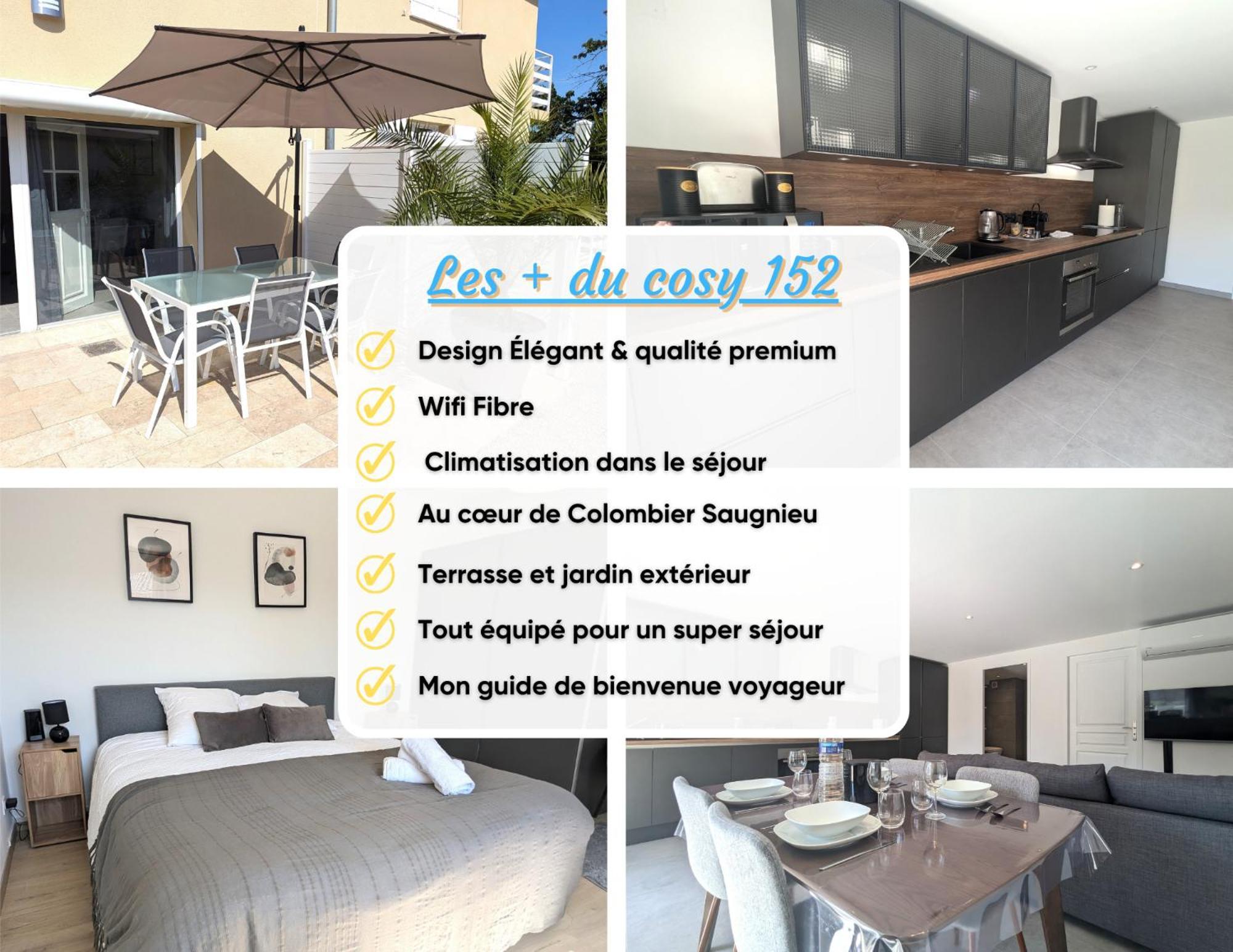 Colombier-Saugnieu Cosy 152 Proche Aeroport -Gare-Groupama Stadium-Lyon מראה חיצוני תמונה